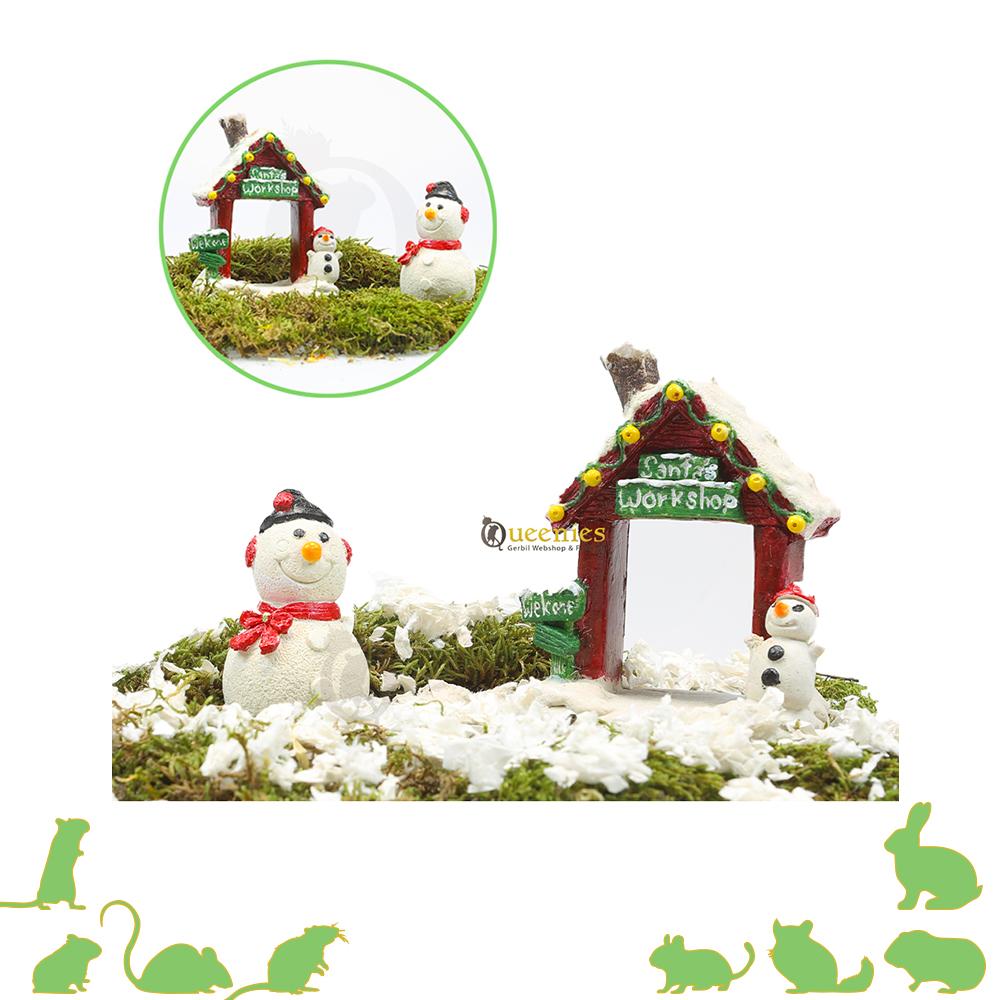 Santa’s Workshop of Sneeuwpop voor Knaagdieren
