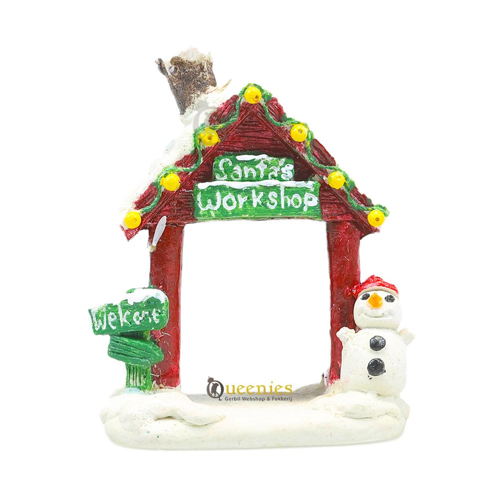 Santa's Workshop in Winterscape voor Goudhamster