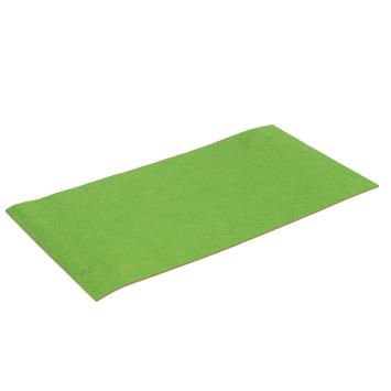 Tropische terrarium mat met groene kleur
