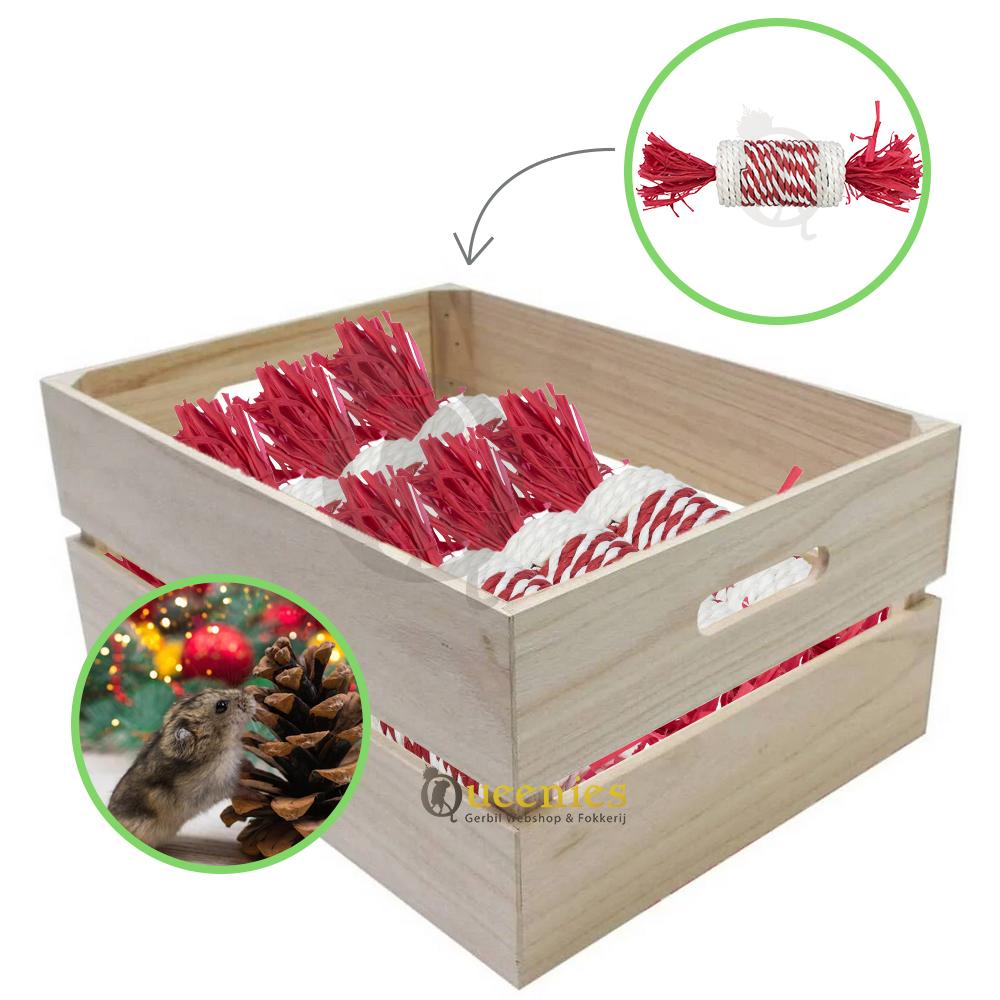 Kerst speelgoed voor Knaagdieren en Konijnen