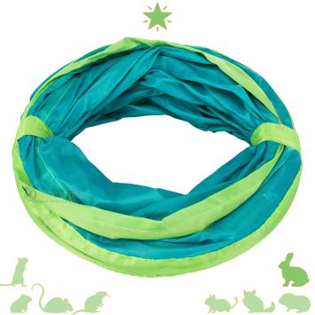 Lange konijnentunnel met spiraalveer constructie