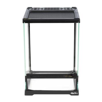 Compact glazen terrarium voor spinnen en kleine dieren