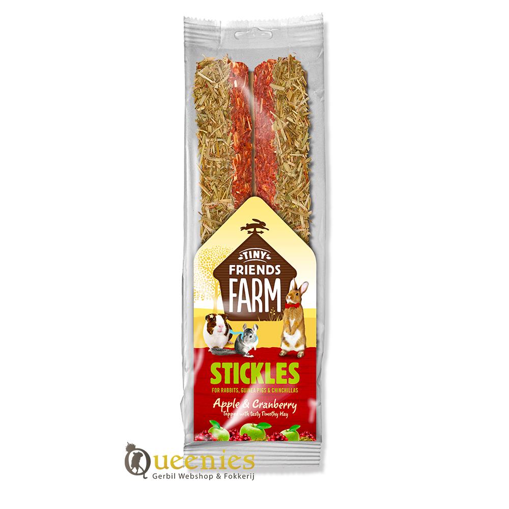 Supreme knaagsticks met Apple & Cranberry voor Knaagdieren