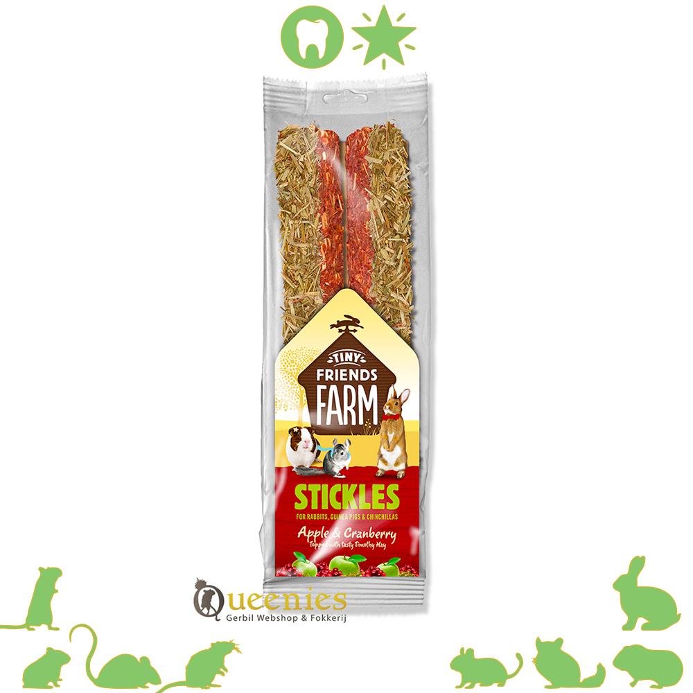 Supreme knaagsticks met Apple & Cranberry