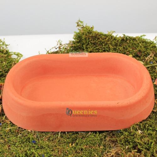 Terracotta voer of waterbak badzand voor knaagdieren