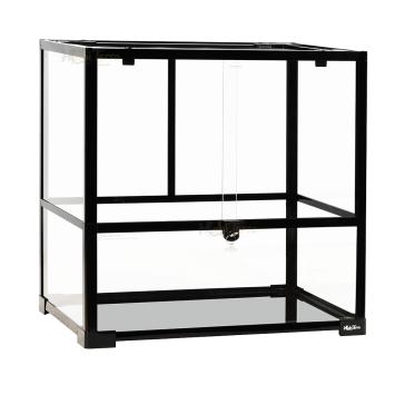 Terrarium met hoge onderrand van 25 cm