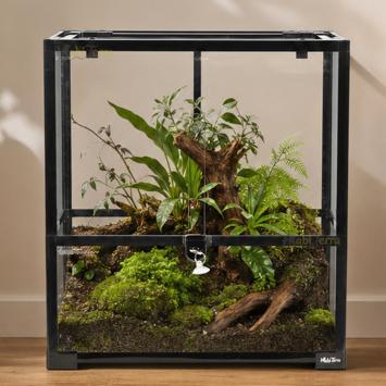 Terrarium 60 x 40 x 60 cm voor hamsterscaping