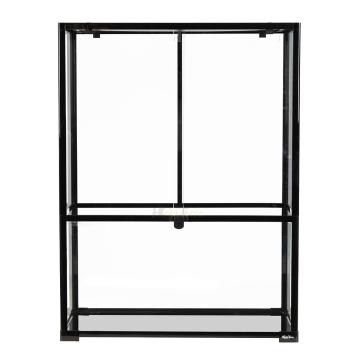 Glazen habitat met 40 cm diepe bodemzone
