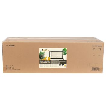 Stijlvol wit terrarium voor kleine dieren