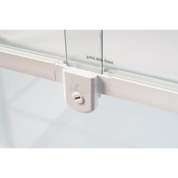 Reptielenverblijf met modern wit frame