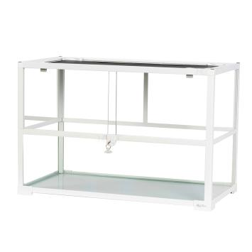 Terrarium met diepe bodembedekkingsrand