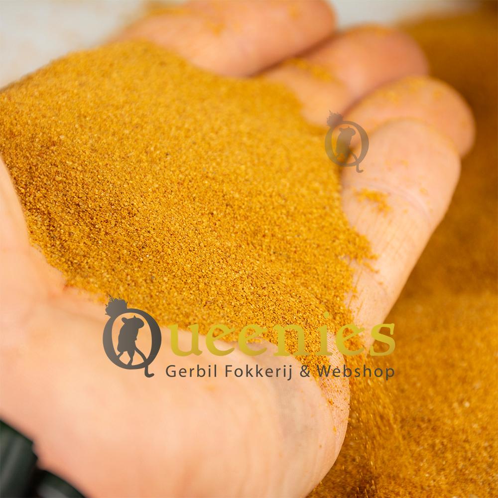 Geel Terrarium zand voor reptielen