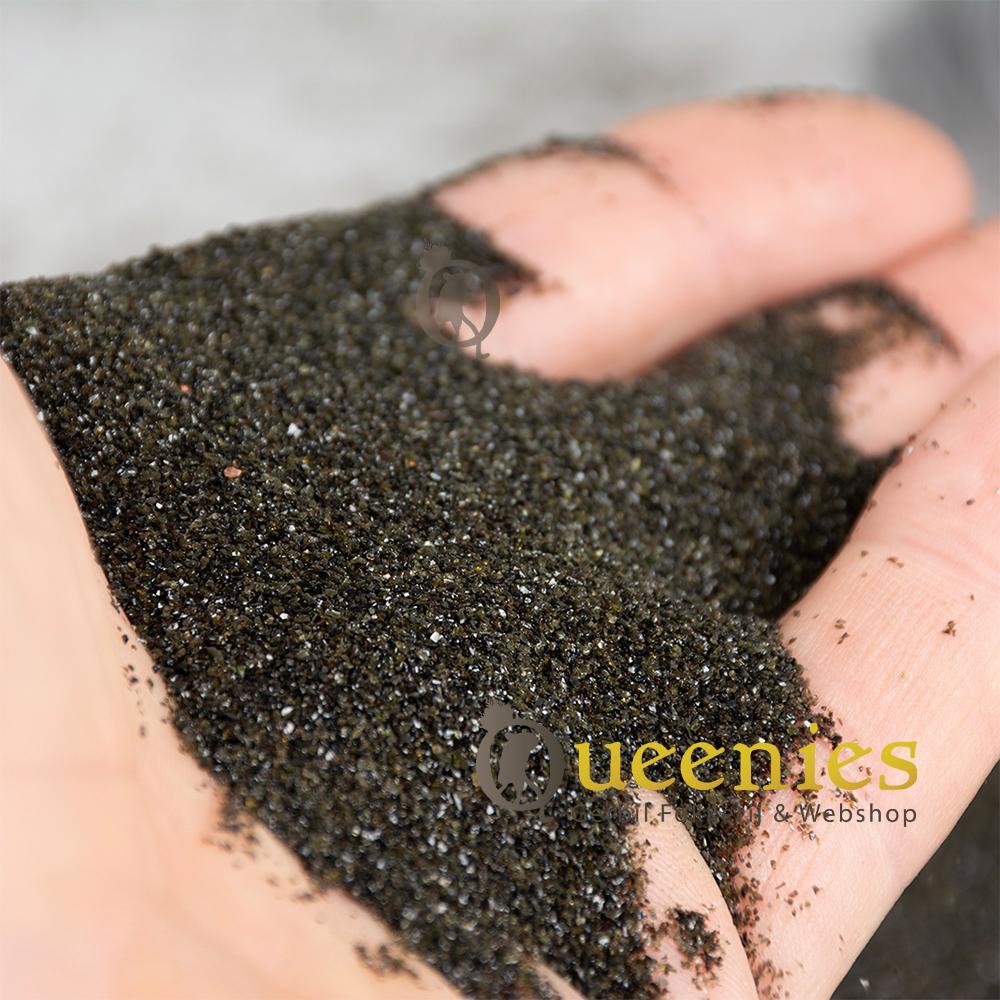 Zwart Terrarium zand voor gerbils