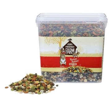 Konijnenvoer zonder toegevoegde suikers voor volwassen konijn