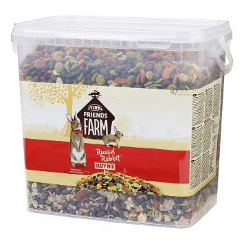 Vezelrijke voeding voor gezonde spijsvertering bij konijnen