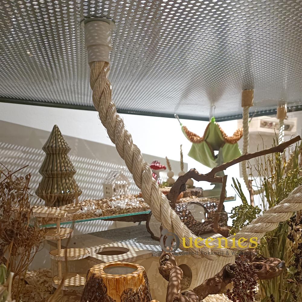 Muizenscaping met ophang speeltouw