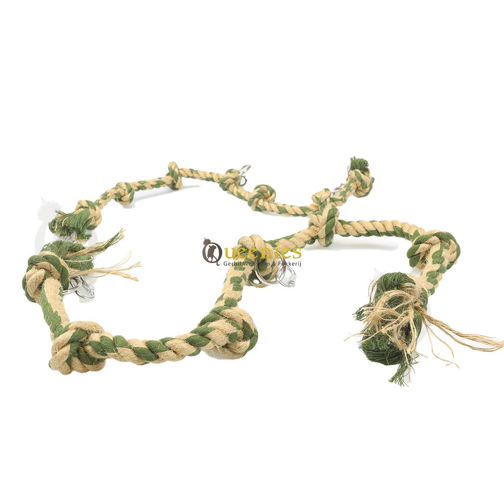 Knoop en Klimtouw voor Knaagdieren en Vogels