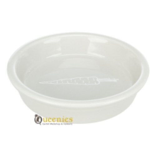 Keramische voerbak of waterschaal voor dwergkonijn