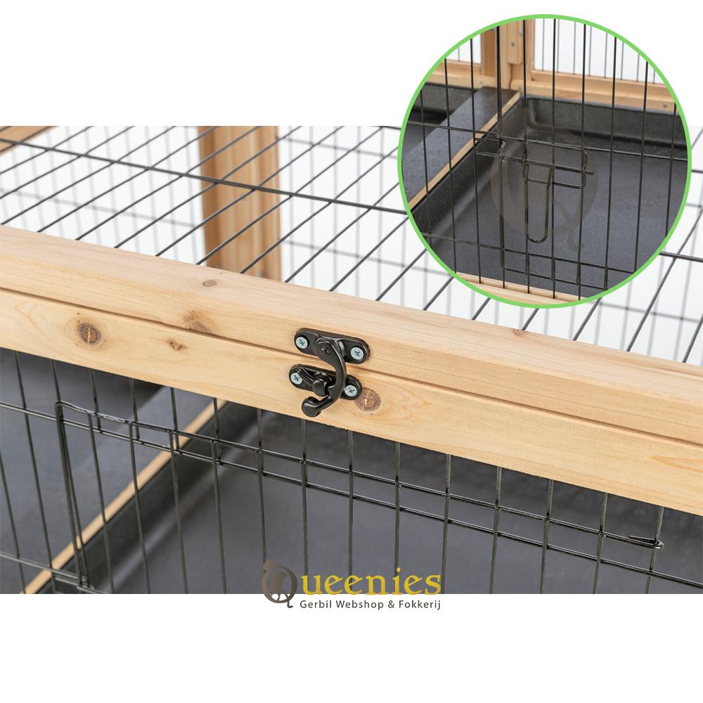 Makkelijk benaderbare Konijnen Ren voor in huis