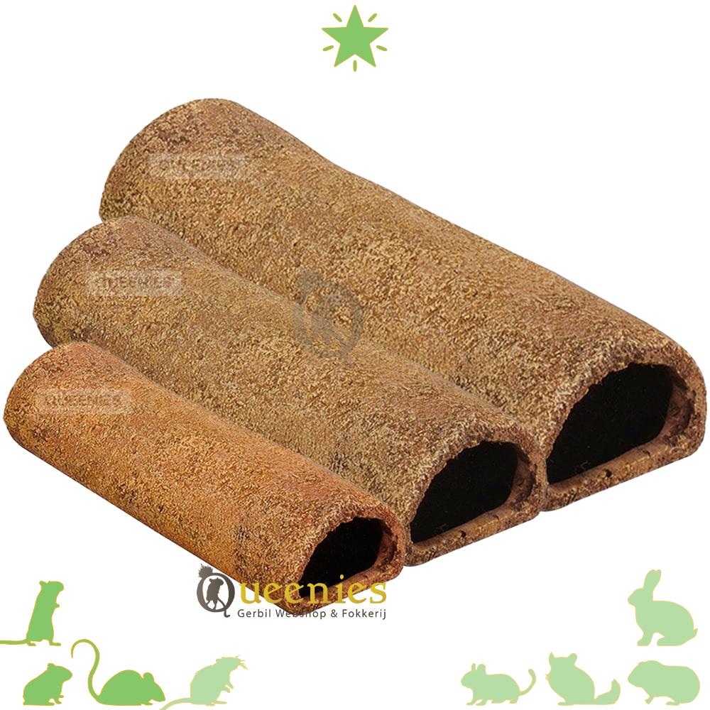 Lichte zandkleurige tunnel van kunsthars