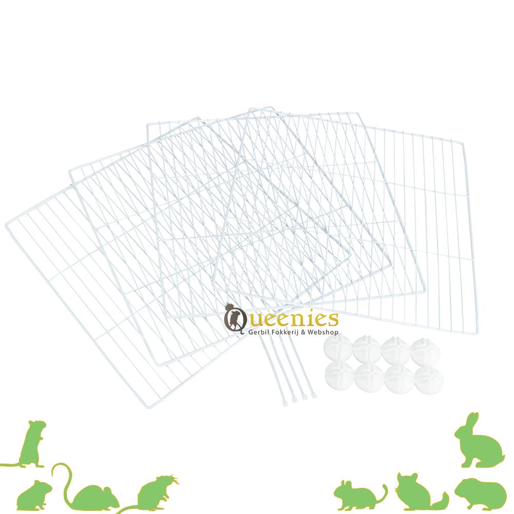 Uitbreidingselementen voor Tralie Indoor ren