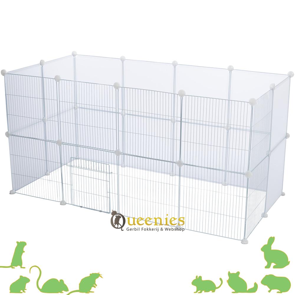 Uitbreidingselementen voor Tralie Indoor ren