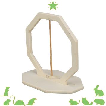 Houten snackhouder ophangen