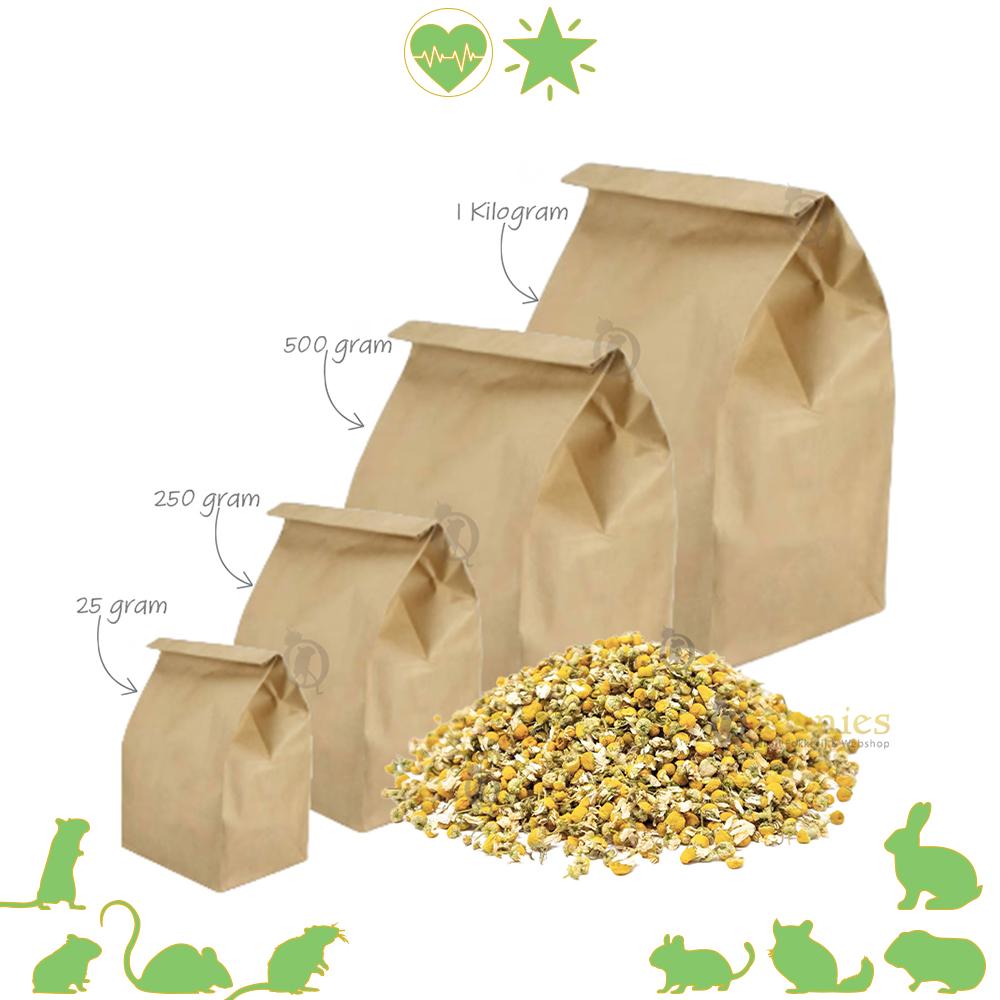 Gedroogde Kamille bloemen voor knaagdieren