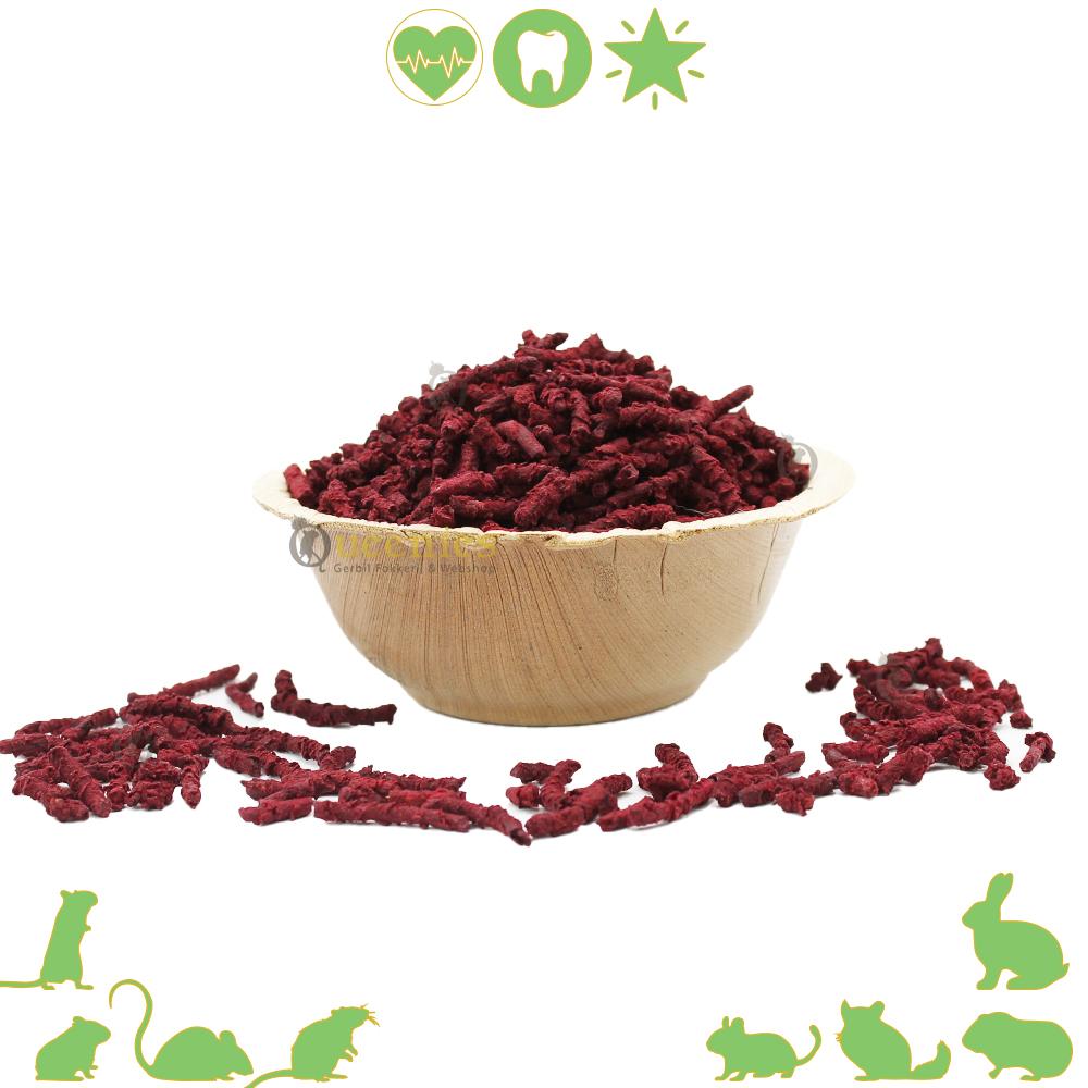 Rode Bieten Knaagdier pellets