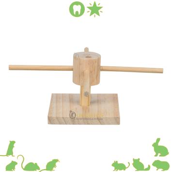 houten carrousel voor cavia