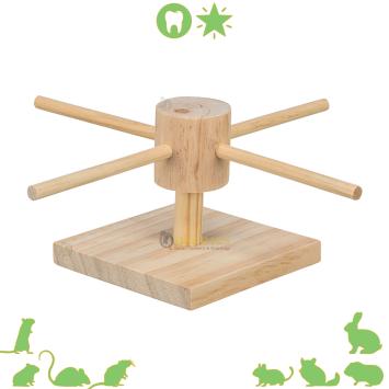 draaiende snackhouder knaagdier