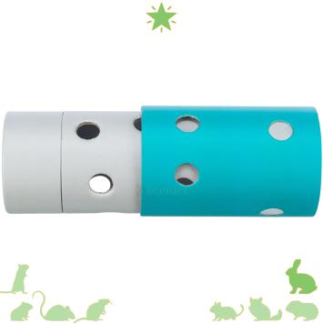 Interactieve food roll van karton voor konijnen