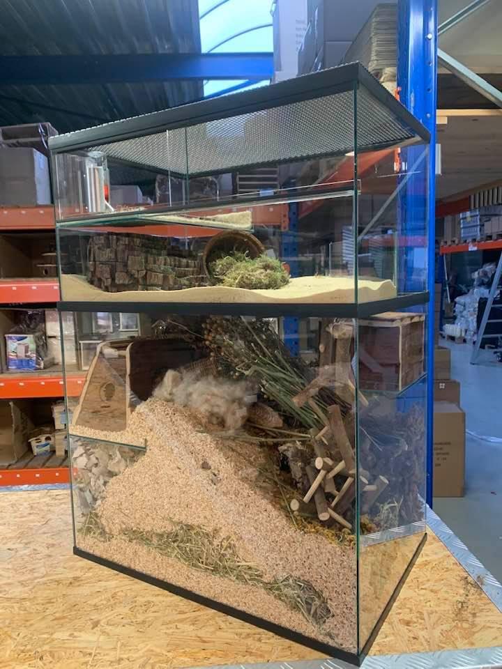 Dwerghamster huisje voor Hamsterscaping