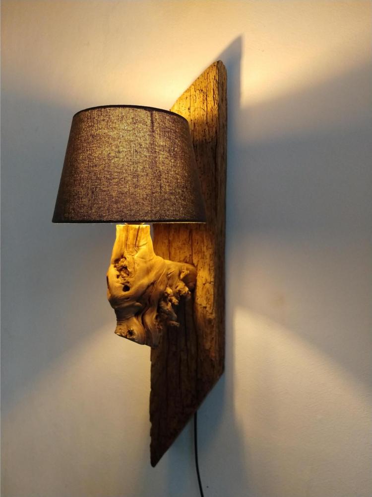 Lampen van behandelde wijnranken