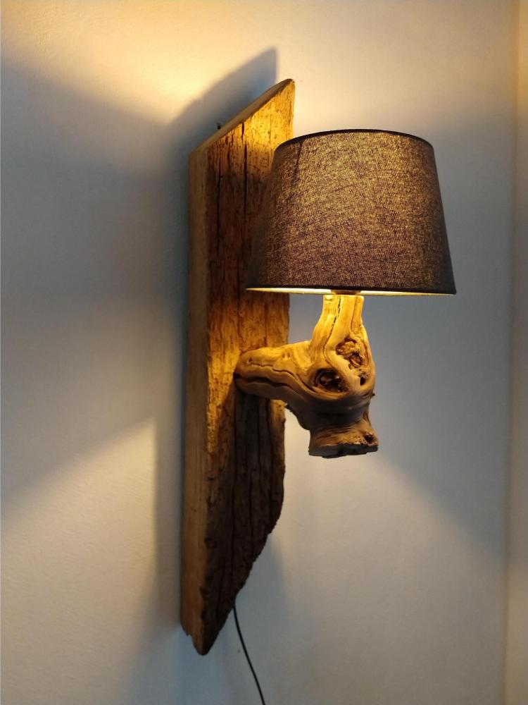 Lampen van behandelde wijnranken