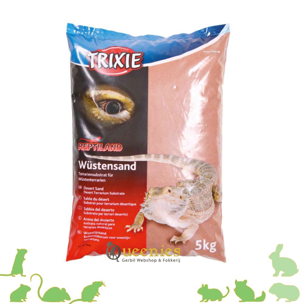 Woestijnzand rood voor knaagdieren en reptielen