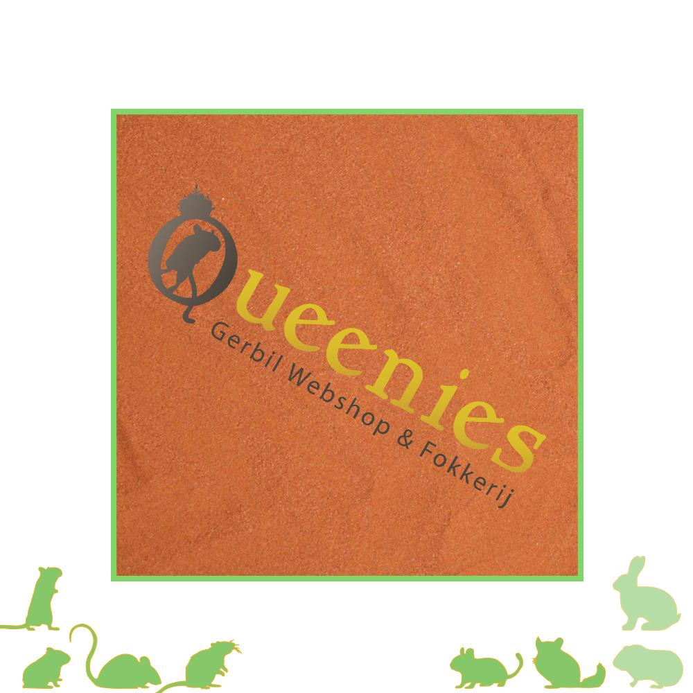 Woestijnzand rood voor knaagdieren en reptielen