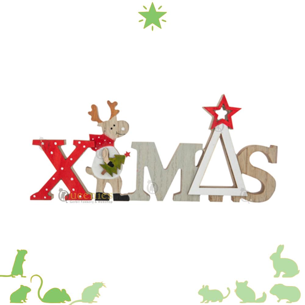 Houten Kerstdecoratie