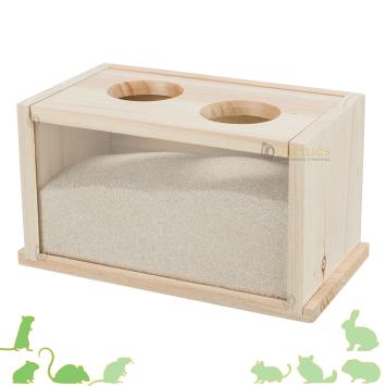 Trixie badzand huis groot met 2 ingangen