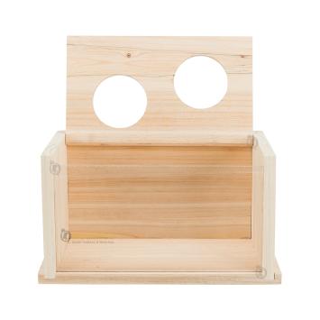 Zandbak gerbil Trixie met 2 ingangen