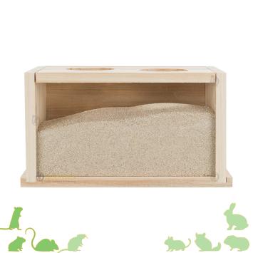 zandschaal Trixie met 2 ingangen