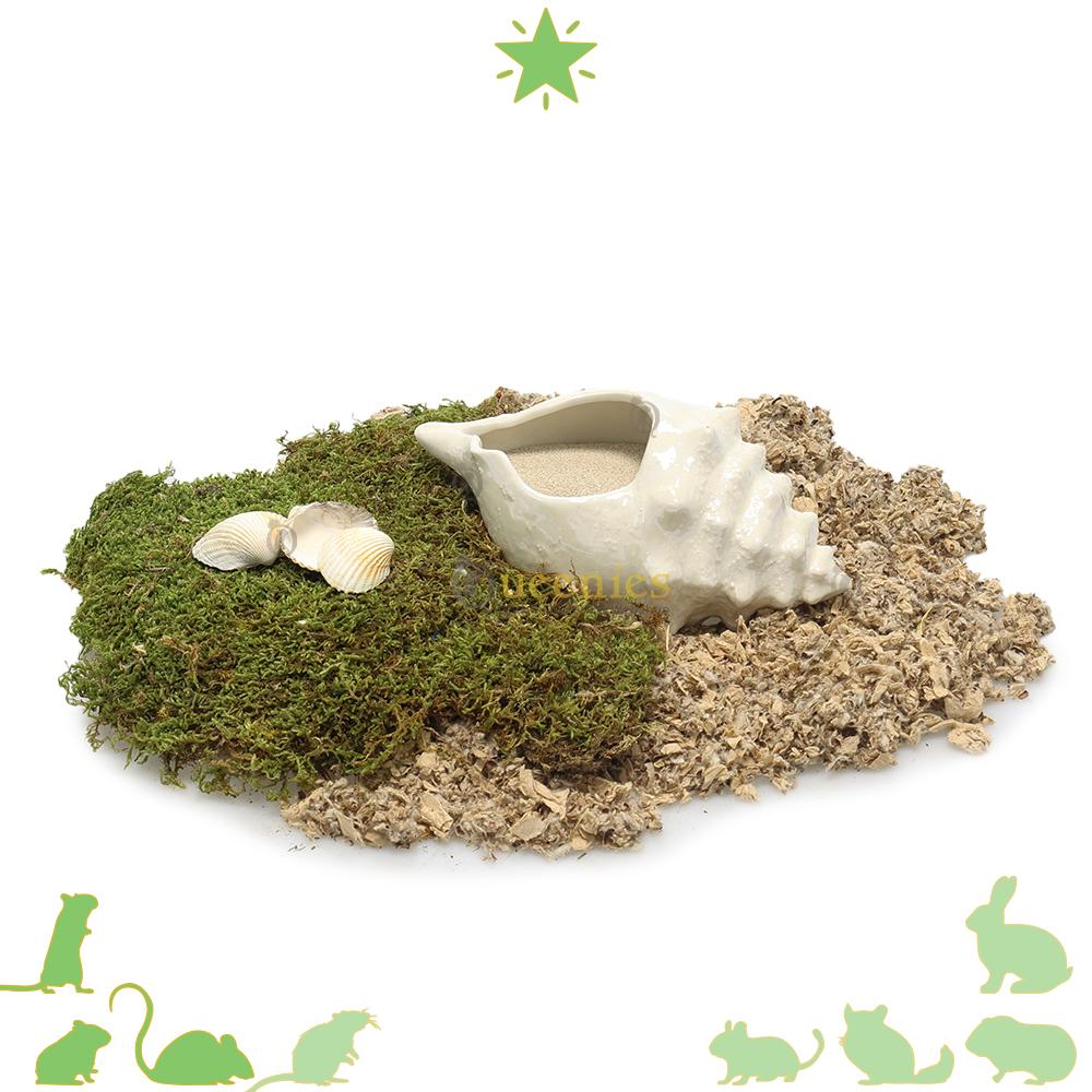 Gerbil badzandschaal voor themascaping